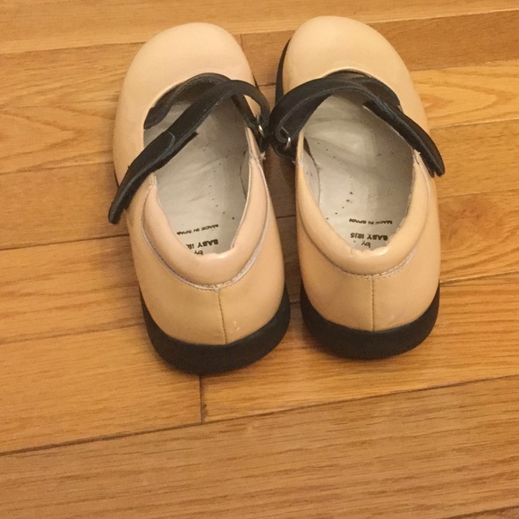 Faro Baby Iris Pink Patent Flats - Picture 3 of 5